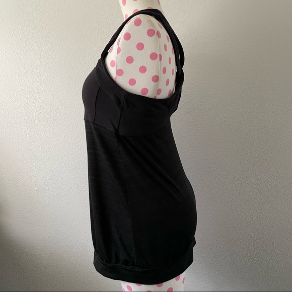 Athleta Strappy Yoga Tank Top Black Women’s Small - Picture 9 of 12